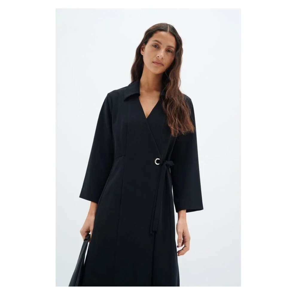 Black Wrap Dress by InWear